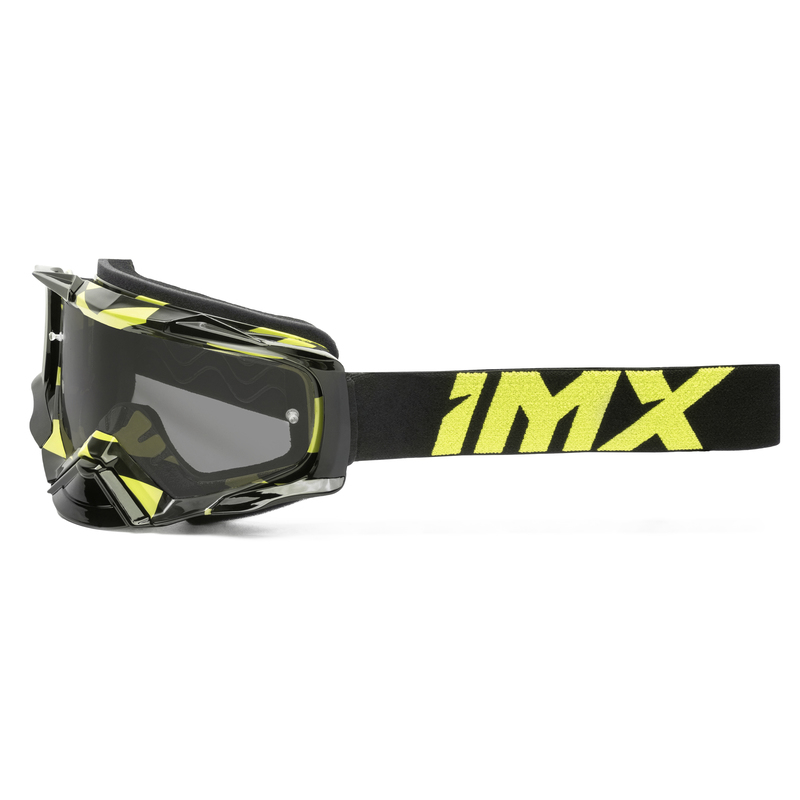 IMX Dust Graphic Fluo Yellow Gloss/Black gogle off-road (2 szyby w zestawie) 3802222-131