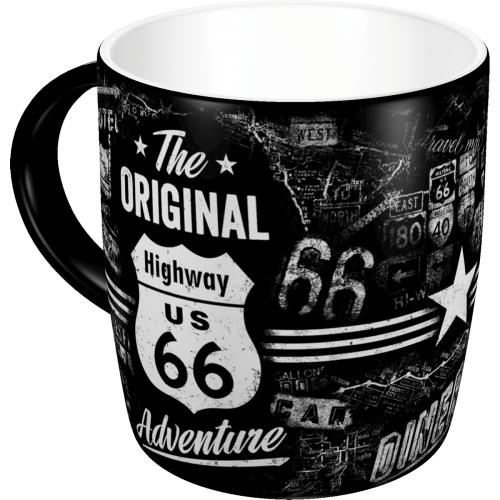 Oryginalny kubek ceramiczny na licencji prezent - Highway 66 -