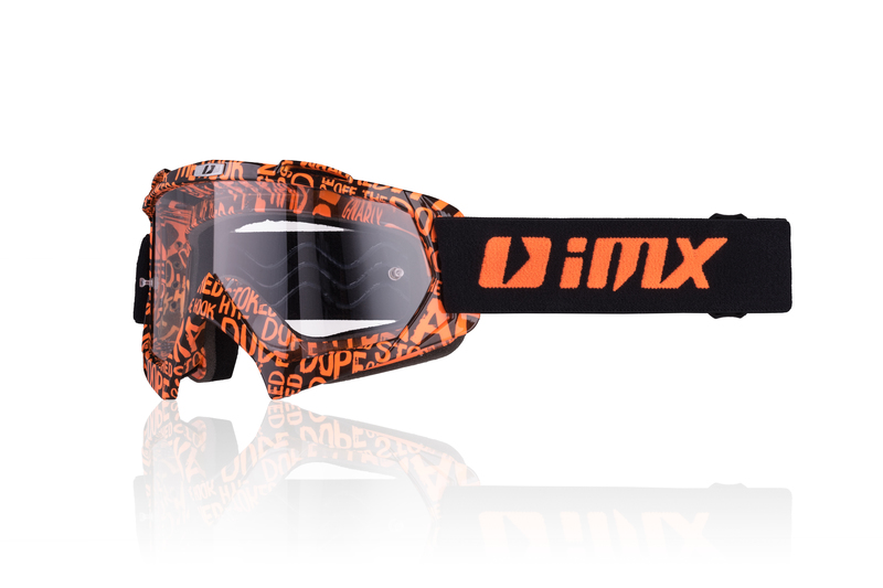IMX Mud Orange Graphic Black gogle off-road 3801812-909